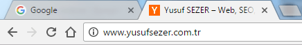 favicon ekleme