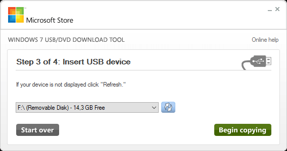 windows usb format atma programı
